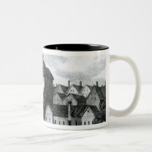 The Globe Theatre on the Bankside Two-Tone Coffee Mug