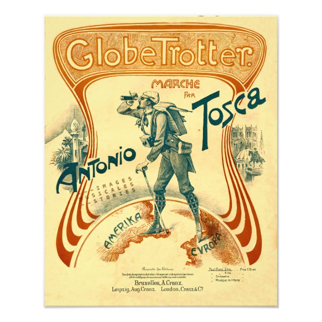 The Globe Trotter Photo Print (Front)