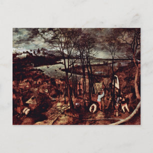 The Gloomy Day (Month Of February Or March) By Bru Postcard