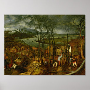 The Gloomy Day - Spring, 1559 Poster