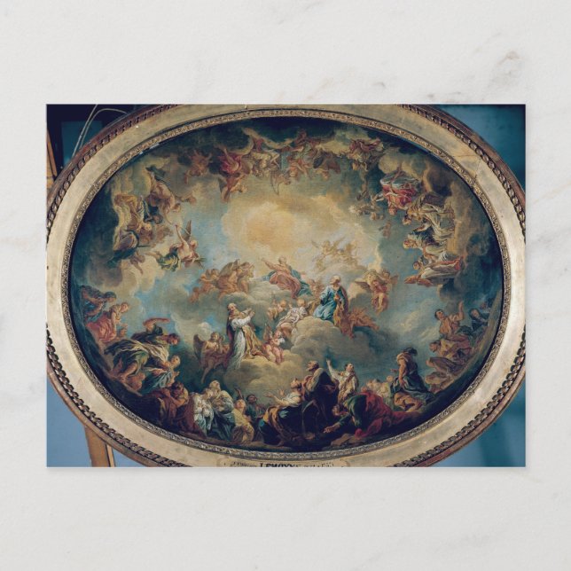 The Glorification of the Virgin, 1731 Postcard (Front)