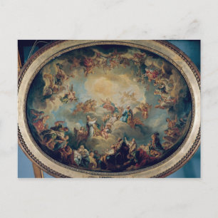 The Glorification of the Virgin, 1731 Postcard