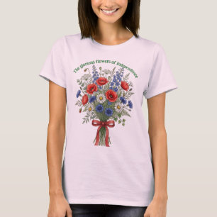 The glorious flowers of independence T-shirt