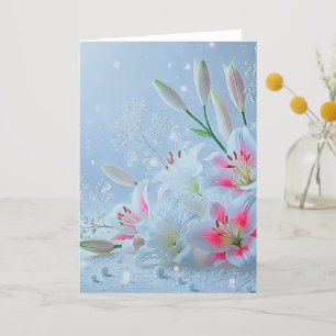 The Glow of Flowers Thank You Card