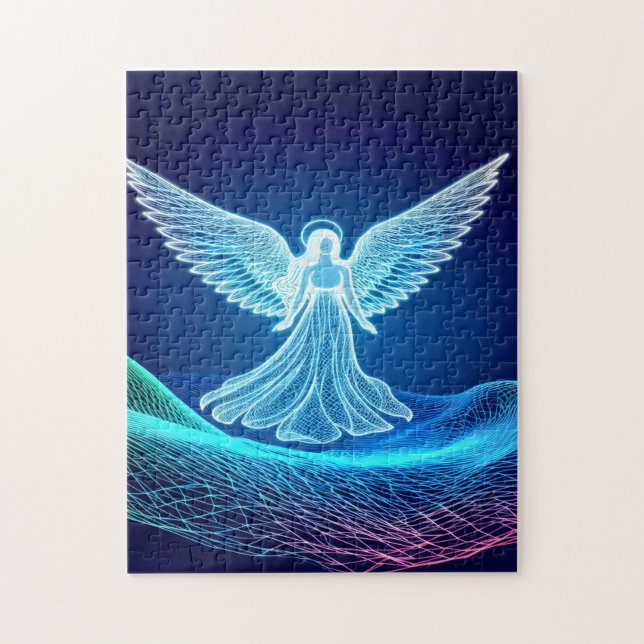 The Glowing Angel Jigsaw Puzzle (Vertical)