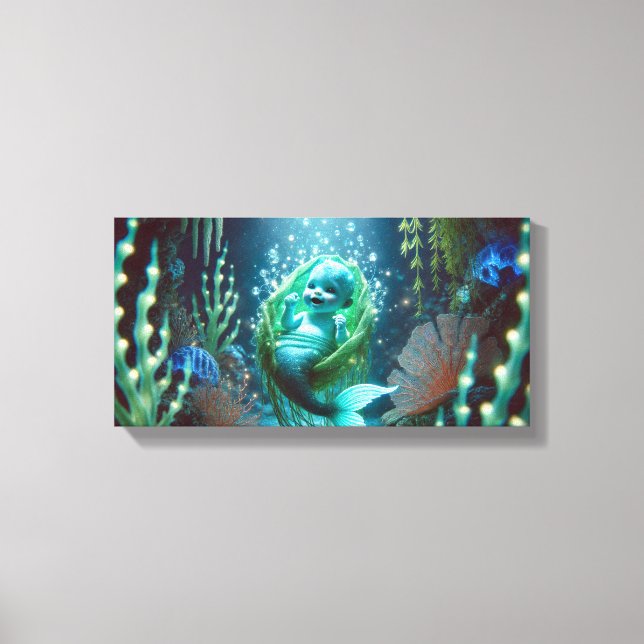  The glowing baby merchild Canvas Print (Front)