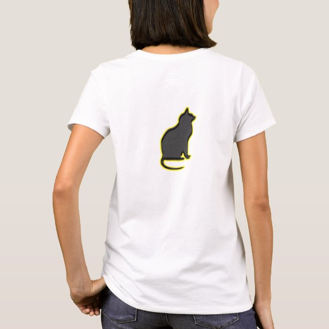 The Glowing Cat - T-Shirt (Back)