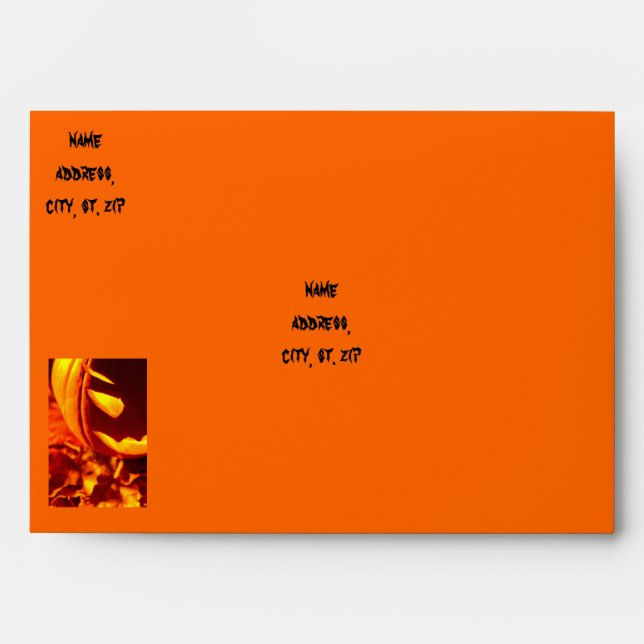 The Glowing Eye - Envelope (Front)