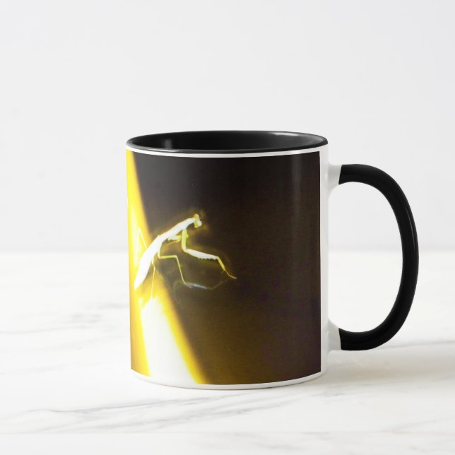The Glowing Mantis Mug (Right)
