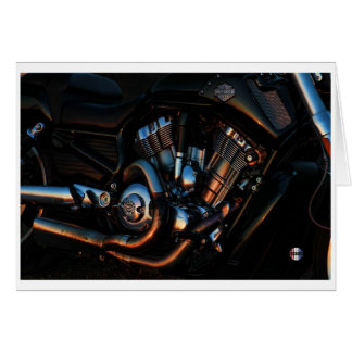 The glowing motor card