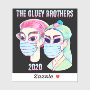 The Gluey Brothers 2020 Sticker