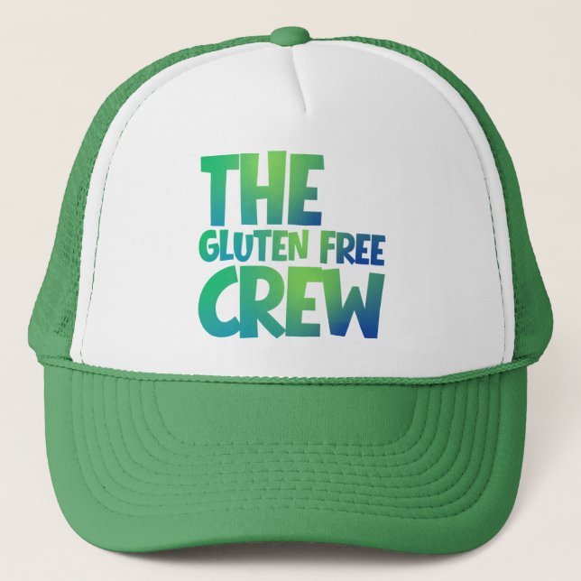 The Gluten Free Crew Trucker Hat (Front)