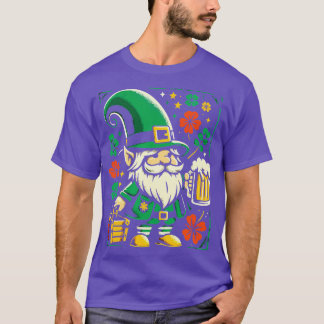 The Gnome with a St Paddys Day Pint T-Shirt