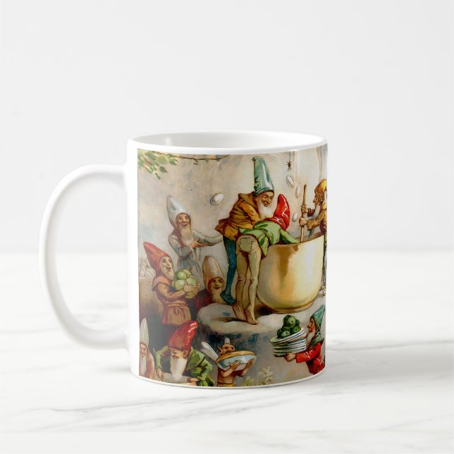 The Gnomes' Kitchen – 1895 Coffee Mug (Left)