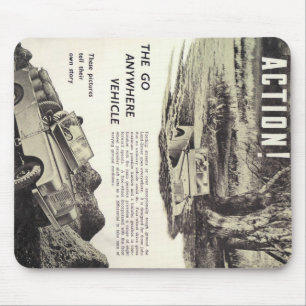 The Go Anywhere Vehicle! Mouse Mat