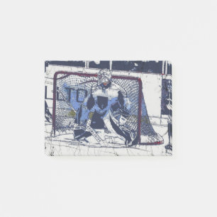 The Goal Keeper - Ice Hockey Goalie Post-it Notes
