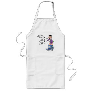 The Goat Rider Long Apron