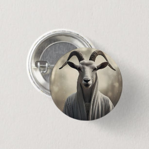 The Goat Shepard, 3 Cm Round Badge