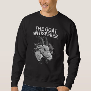 The Goat Whisperer Barnyard Harvest Farming Barn C Sweatshirt