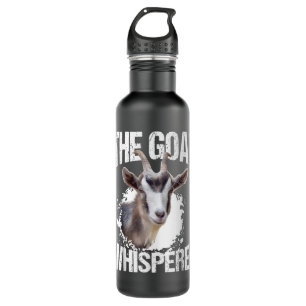 The Goat Whisperer Funny Goat Lover Farmer Gift  710 Ml Water Bottle