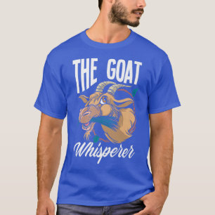 The Goat Whisperer Goats Farm Farmer Funny Goat Lo T-Shirt