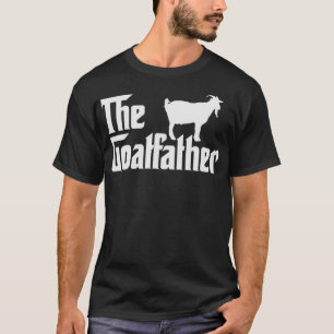 The Goatfather Funny Goat Father Nature Animal Lo T-Shirt