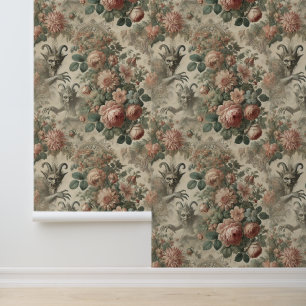 The Goatman’s Garden – Gothic Folklore Design Wallpaper