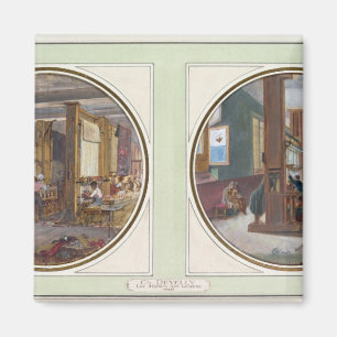 The Gobelins Workshop, 1840 Magnet