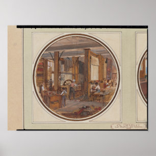 The Gobelins Workshop, 1840 Poster