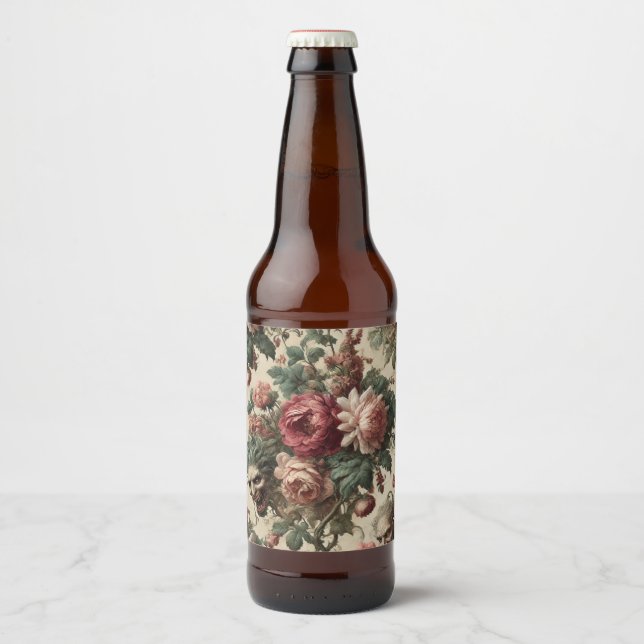 The Goblin Couriers – Gothic Victorian Beer Bottle Label (Front)