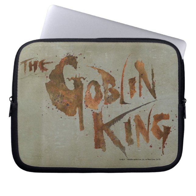 The Goblin King Laptop Sleeve (Front)