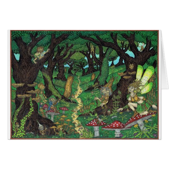 The Goblin Wood, Fairy Woodland Card