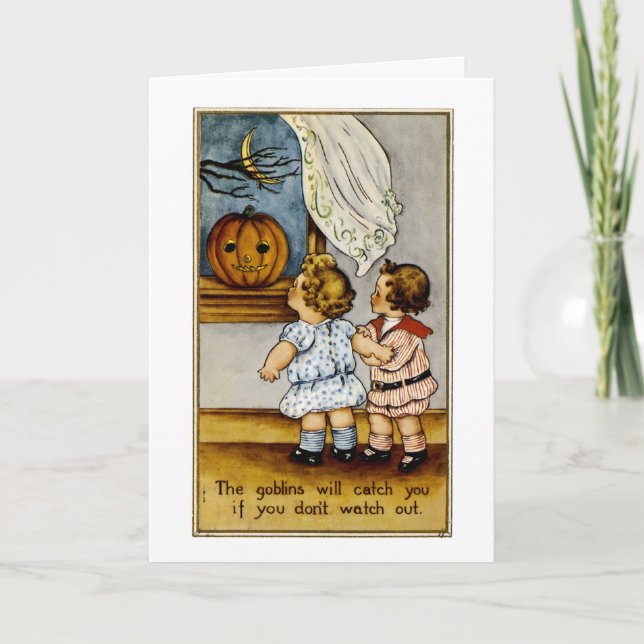 The Goblins Will Catch You Card (Front)