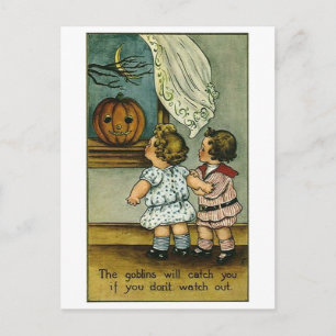 The Goblins Will Catch You Postcard