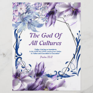 The God  All Cultures Poem Personalised Stationary