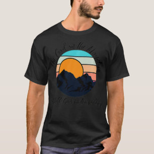 The God On The Mountain Religious Christian  T-Shirt