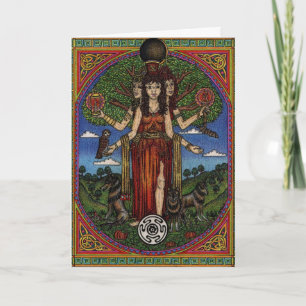 the goddess hecate (image and synbols) 001 t, gift card