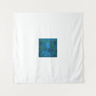 The goddess Ishtar in the lake of eternal life Tapestry