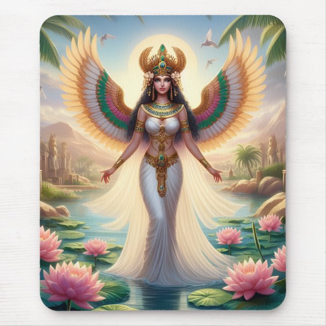 The Goddess Isis is All Things to All Men Mouse Mat (Front)