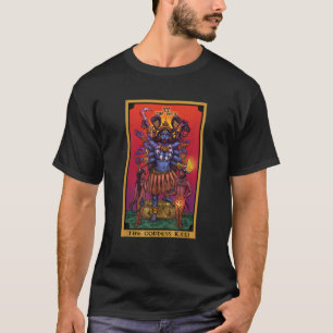 The Goddess Kali The Devil Tarot Card Hindu Indian T-Shirt