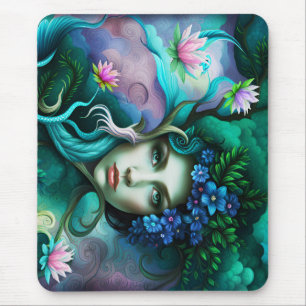The Goddess of Forest Mouse Mat