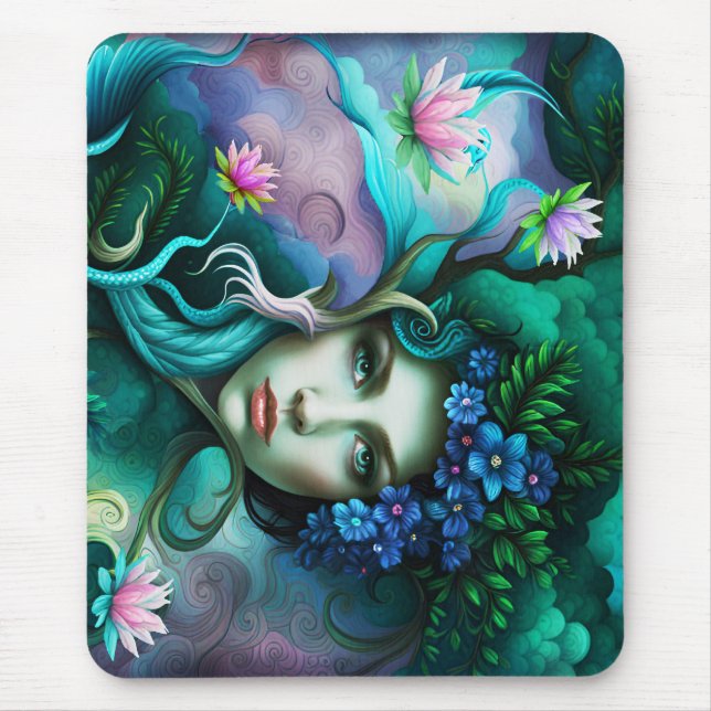 The Goddess of Forest Mouse Mat (Front)