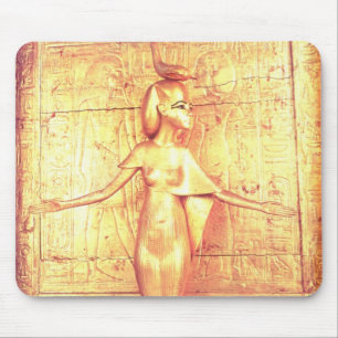 The goddess Selket on the canopic shrine Mouse Mat