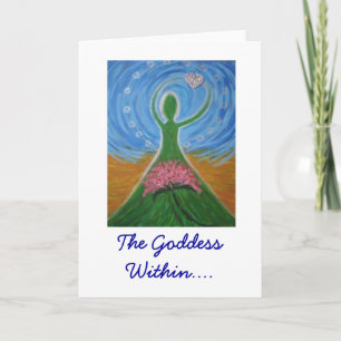 The Goddess Within Card
