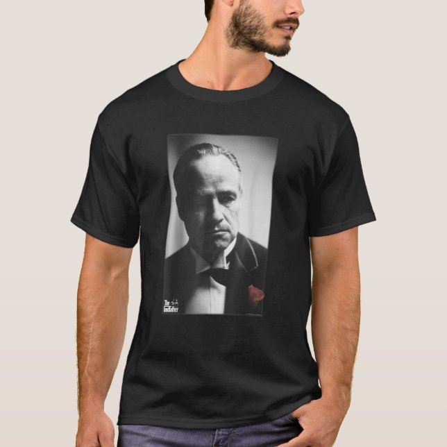 The Godfather Don Vito Corleone Poster Shoes Amp T-Shirt (Front)