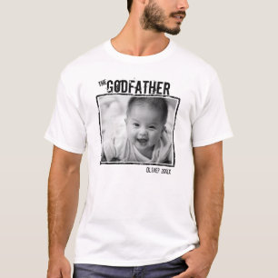 The GodFather Personalised Photo and Name T-Shirt