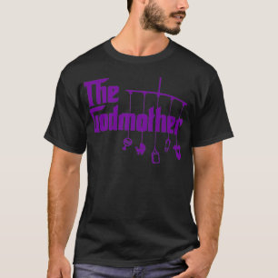 The Godmother of New Baby Funny Pun Premium T-Shirt