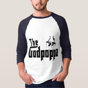 The Godpoppa Fun Father's Day Apparel T-Shirt