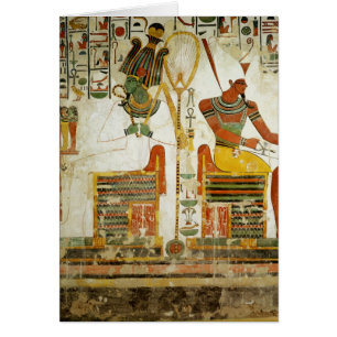 The Gods Osiris and Atum, from Tomb of