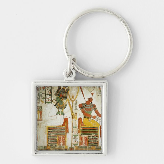 The Gods Osiris and Atum, from Tomb of Key Ring (Front)